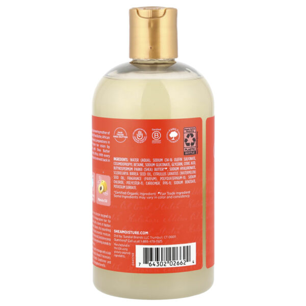 SheaMoisture - Shampoo Alongador de Cachos Curl Stretch Óleo de Melão Kalahari 384 ml