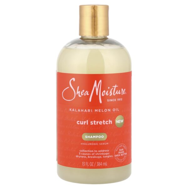 SheaMoisture - Shampoo Alongador de Cachos Curl Stretch Óleo de Melão Kalahari 384 ml