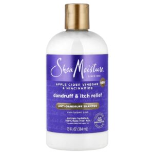 SheaMoisture - Shampoo Anticaspa Vinagre de Sidra de Maçã e Niacinamida 384 ml