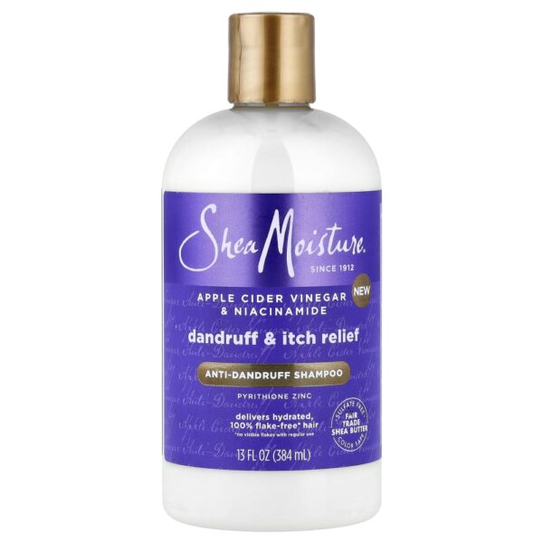 SheaMoisture - Shampoo Anticaspa Vinagre de Sidra de Maçã e Niacinamida 384 ml