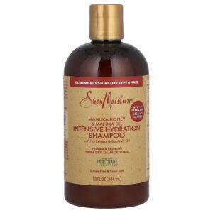 SheaMoisture - Shampoo de Hidratação Intensiva Mel de Manuka e Óleo de Mafura 384 ml