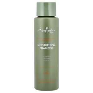 SheaMoisture - Shampoo Hidratante Masculino Manteiga de Karité Crua e Óleo de Mafura 444 ml