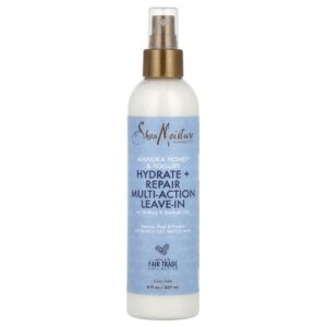 SheaMoisture - Spray Leave-In Multiação Hidratante e Reparador Mel de Manuka e Iogurte 237 ml