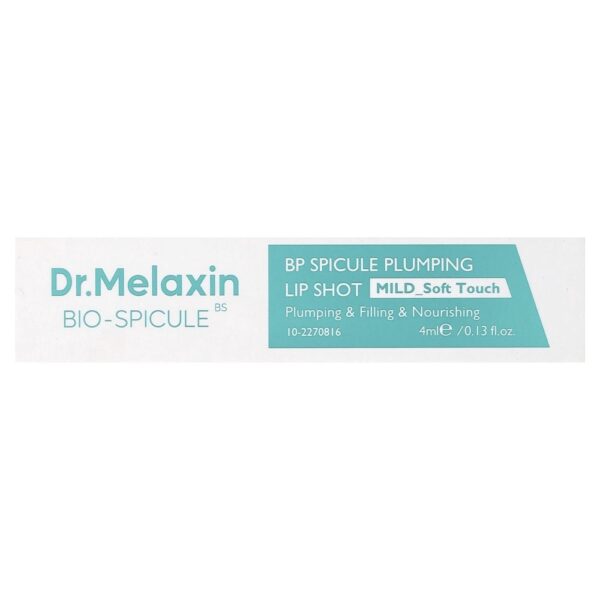 Shot Bio-Spicule para Volume nos Lábios Toque Suave 4 ml - Dr.Melaxin