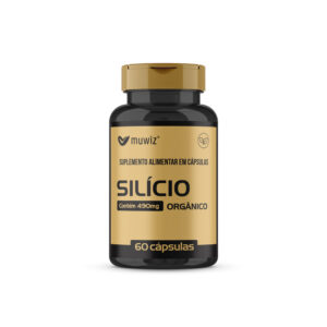 Silício Orgânico 490mg 60 Cápsulas - Muwiz