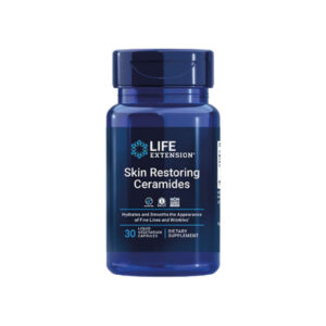 Skin Restore Ceramides (Ceramidas restauradoras da pele) 30 Veg Cápsulas - Life Extension