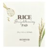 SKINFOOD - Discos Tônicos Faciais Iluminadores Rice Daily Brightening Pad 60 Unidades