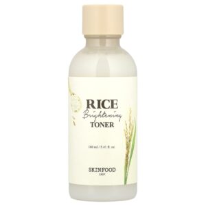 SKINFOOD - Tônico Facial Iluminador Rice Daily Brightening Toner 160 ml
