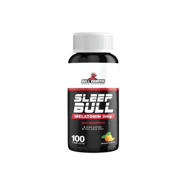 Sleep Bull Melatonina 3mg 100 Tabletes - Bull Pharma