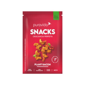 SNACKS PLANT BACON Box com 8 unidades - Puravida