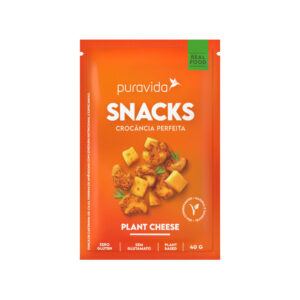 SNACKS PLANT CHEESE Box com 8 unidades - Puravida
