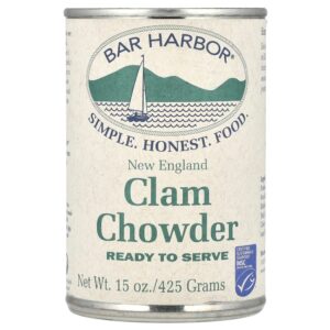 Sopa de Amêijoas Estilo Nova Inglaterra 425 g - Bar Harbor