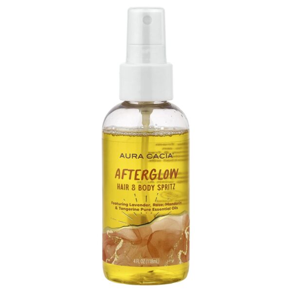 Spray Aromático para Cabelo e Corpo Afterglow 118 ml - Aura Cacia