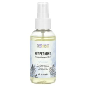 Spray de Aromaterapia e Névoa de Hortelã-Pimenta 118 ml - Aura Cacia
