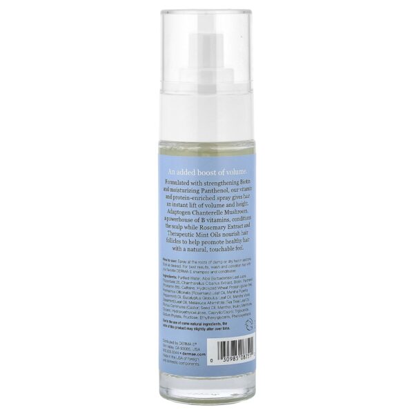 Spray de Queratina para Engrossamento 99 ml - DERMA E