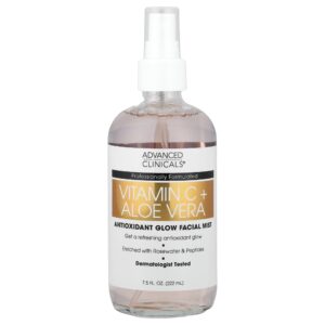 Spray Facial Iluminador Vitamina C e Aloe Vera 222 ml - Advanced Clinicals
