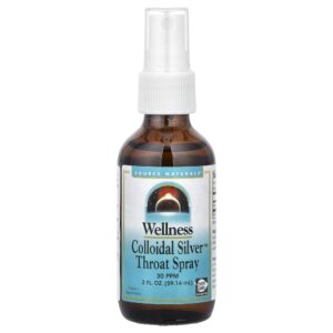 Spray para Garganta Wellness Prata Coloidal 59 ml - Source Naturals