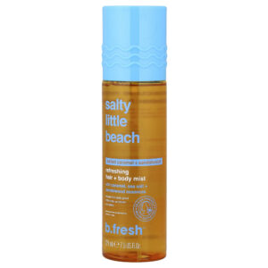 Spray Refrescante para Cabelo e Corpo Caramelo Salgado e Sândalo Salty Little Beach 221 ml - b.fresh