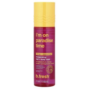 Spray Revigorante para Cabelo e Corpo Manga e Maracujá It's Paradise Time 221 ml - b.fresh