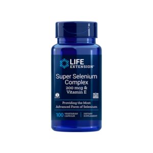 Super Selenium Complex (Selênio) 200mcg com Vitamina E 100 Cápsulas - Life Extension