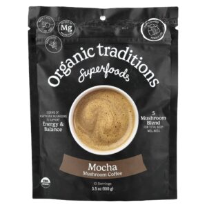 Superfoods Café de Cogumelo Mocha 100 g - Organic Traditions