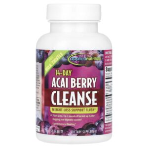 Suplemento de Desintoxicação e Limpeza de 14 Dias com Açaí 56 Comprimidos - Applied Nutrition