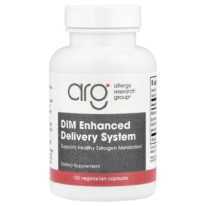 Suplemento de Di-Indolilmetano DIM 120 Cápsulas Vegetarianas - Allergy Research Group