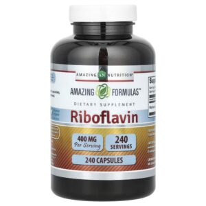 suplemento-de-riboflavina-vitamina-b2-400-mg-240-capsulas-amazing-nutrition-fbc4-sm2fg58dsn.jpg Suplemento de Riboflavina Vitamina B2 400 mg 240 Cápsulas - Amazing Nutrition