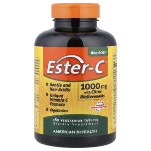 suplemento-de-vitamina-c-ester-c-com-bioflavonoides-citricos-500-mg-180-comprimi-w7xvmrgp4i.jpg Suplemento de Vitamina C Ester-C com Bioflavonoides Cítricos 500 mg 180 Comprimidos Vegetarianos - American Health