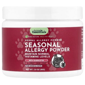 Suplemento em Pó para Alergia Sazonal para Cães e Gatos 80 g - Animal Essentials