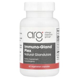 Suplemento Glandular Immuno-Gland Plex 60 Cápsulas Vegetarianas - Allergy Research Group