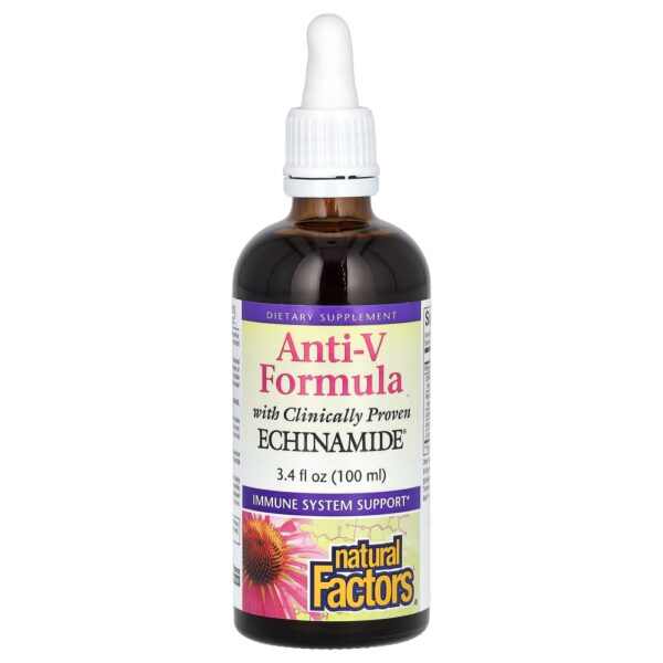 Suplemento Líquido Anti-V com Echinamida 100 ml - Natural Factors