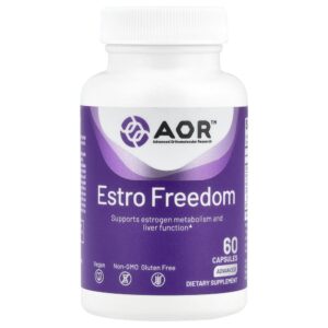 Suplemento para Equilíbrio Hormonal Estro Adapt 60 Cápsulas - Advanced Orthomolecular Research AOR