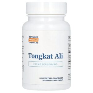 Suplemento Tongkat Ali 200 mg 60 Cápsulas - Advance Physician Formulas