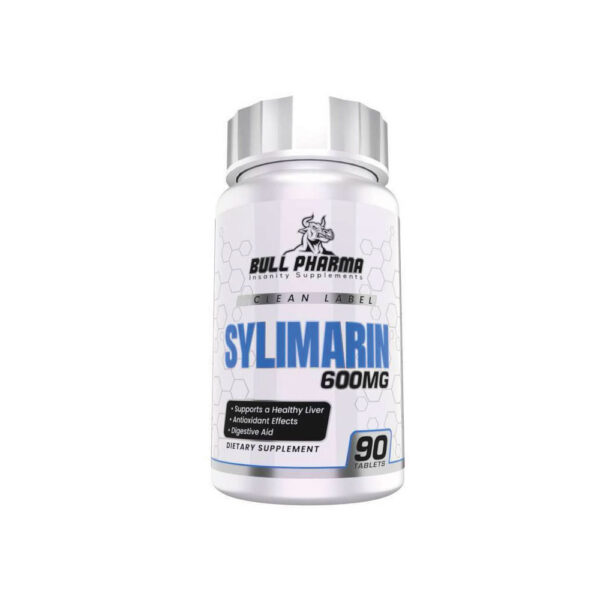 Sylimarin (Silimarina) 600mg 90 Tabletes - Bull Pharma