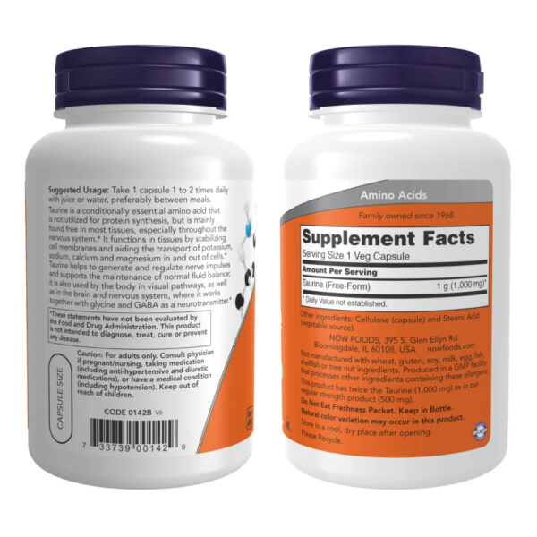 taurina_1000_cg_100_veg_capsulas_now_foods_tabela-n23sop43pk.jpg Taurina 1000mg 100 Veg Cápsulas - Now Foods