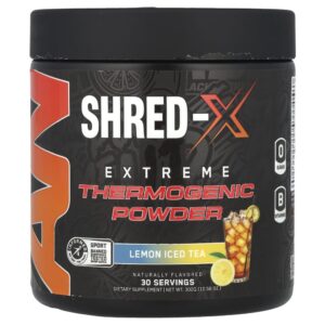 Termogênico Shred-X em Pó Sabor Chá Gelado de Limão 300 g - ABE