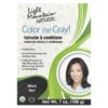 Tintura Capilar Natural Color the Gray Preto 198 g - Light Mountain