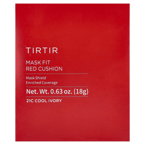 TIRTIR - Base Cushion Mask Fit Red Cushion Tom 21C Cool Ivory 18 g