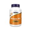 Betaine (Betaína) HCL 648mg - Now Foods 120 Cápsulas