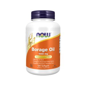 Borage Oil (Óleo De Borragem) 1000mg - Now Foods 60 softgels