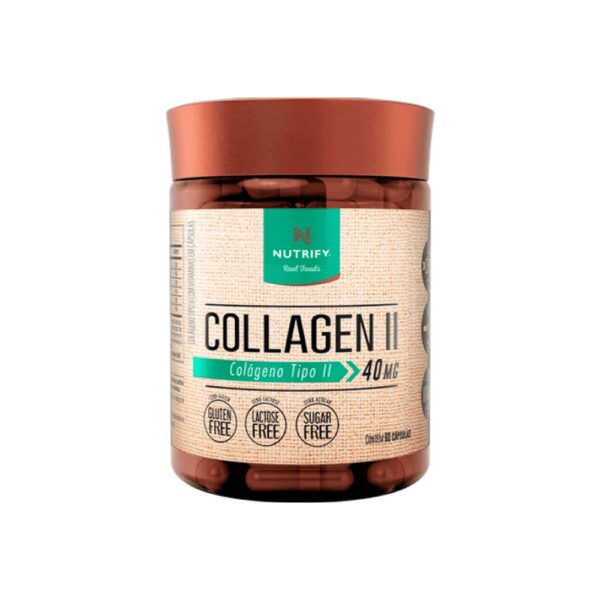 Colágeno Tipo 2 40mg 60 Cápsulas - Nutrify