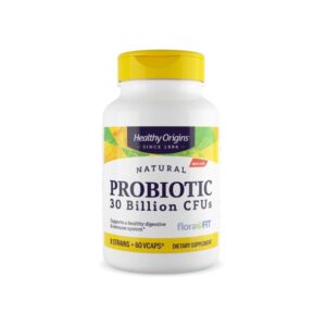 Probiótico 30 Bilhões CFUs - Healthy Origins 60 Cápsulas