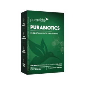 PURABIOTICS Probióticos Vivos em 30 Cápsulas - Puravida