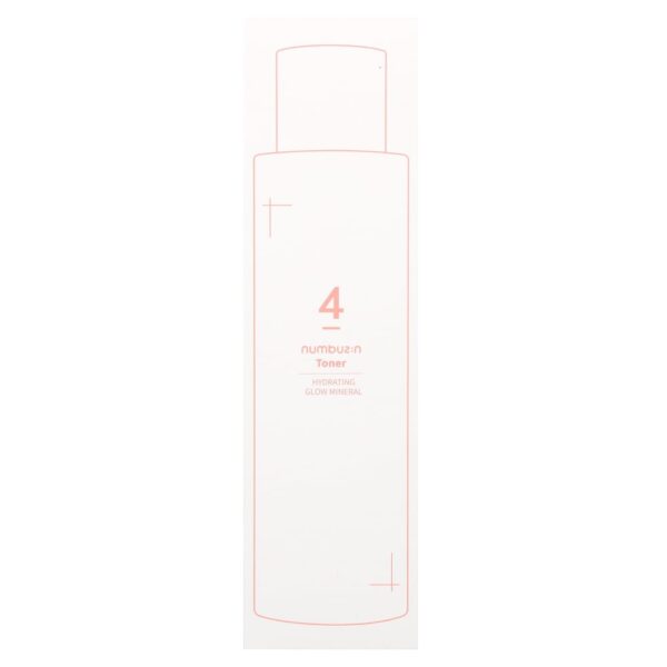 Tônico Mineral Hidratante e Iluminador No. 4 200 ml - Numbuzin