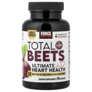 Total Beets Saúde do Coração 90 Cápsulas Vegetais - Force Factor
