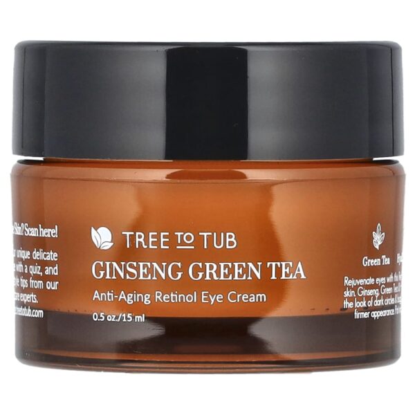 Tree to Tub - Creme Anti-Idade para Área dos Olhos com Retinol e Chá Verde 15 ml