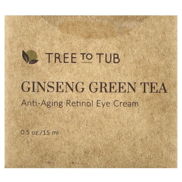 Tree to Tub - Creme Anti-Idade para Área dos Olhos com Retinol e Chá Verde 15 ml