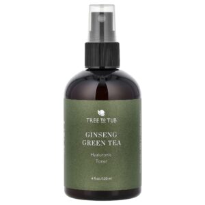 Tree to Tub - Tônico Facial Hidratante em Spray de Chá Verde e Ginseng 120 ml