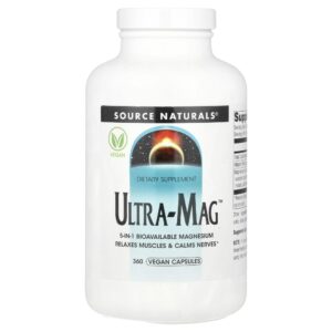 Ultra-Mag 360 Cápsulas Veganas - Source Naturals